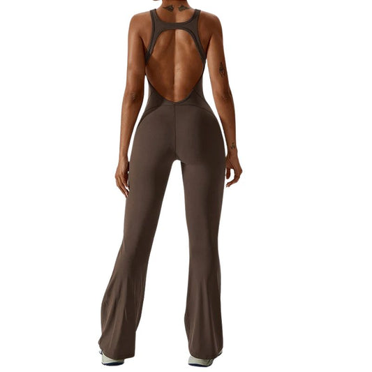 Women V Back Jumpsuit