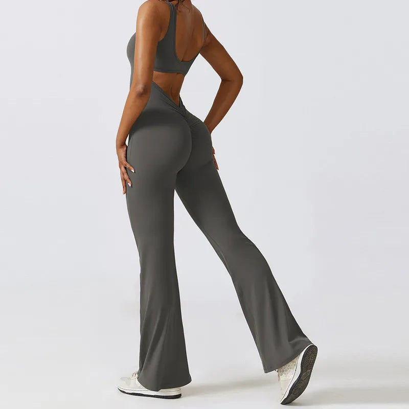 Women V Back Jumpsuit